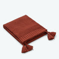 Charger l'image dans la visionneuse de la galerie, #Plaid Pour Canapé Scandinave Terracotta / 130 x 160 cm
