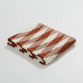 Charger l'image dans la visionneuse de la galerie, Terracotta / 130 x 160 cm Plaid Coton Design
